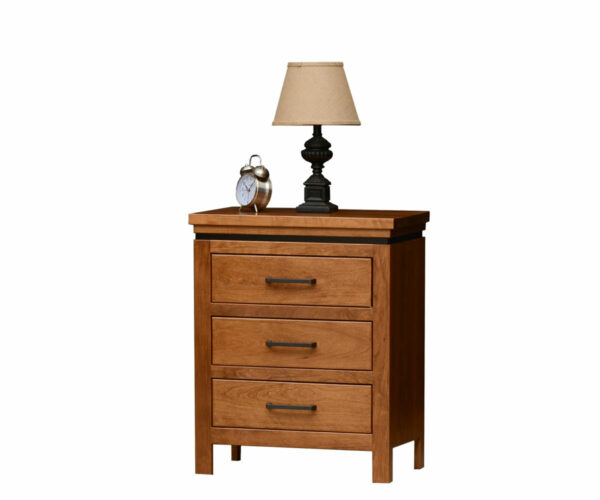 Richmond 3Drawer Nightstand Amish Custom Furniture Williamsburg, VA