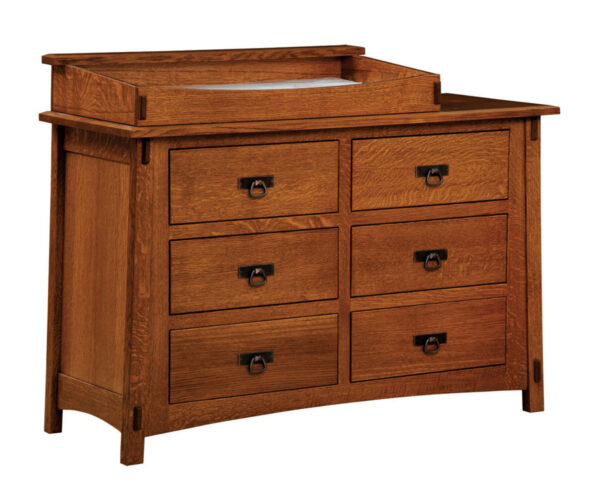 McCoy 6 Drawer Dresser With Changing Box Top Option