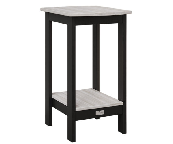 Classic Oval Counter Height End Table